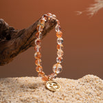 Sahara Veil Fire Quartz Scorpio Bracelet