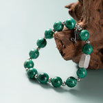 Evolving Spirit Malachite Capricorn Bracelet