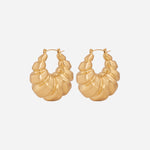 Brushed Irregular Earrings