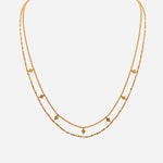 Exotic Diamond Layered Necklace