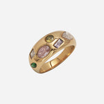 Multi-gem Birthstone Ring