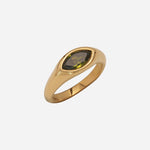 Marquise Peridot Elegance Ring