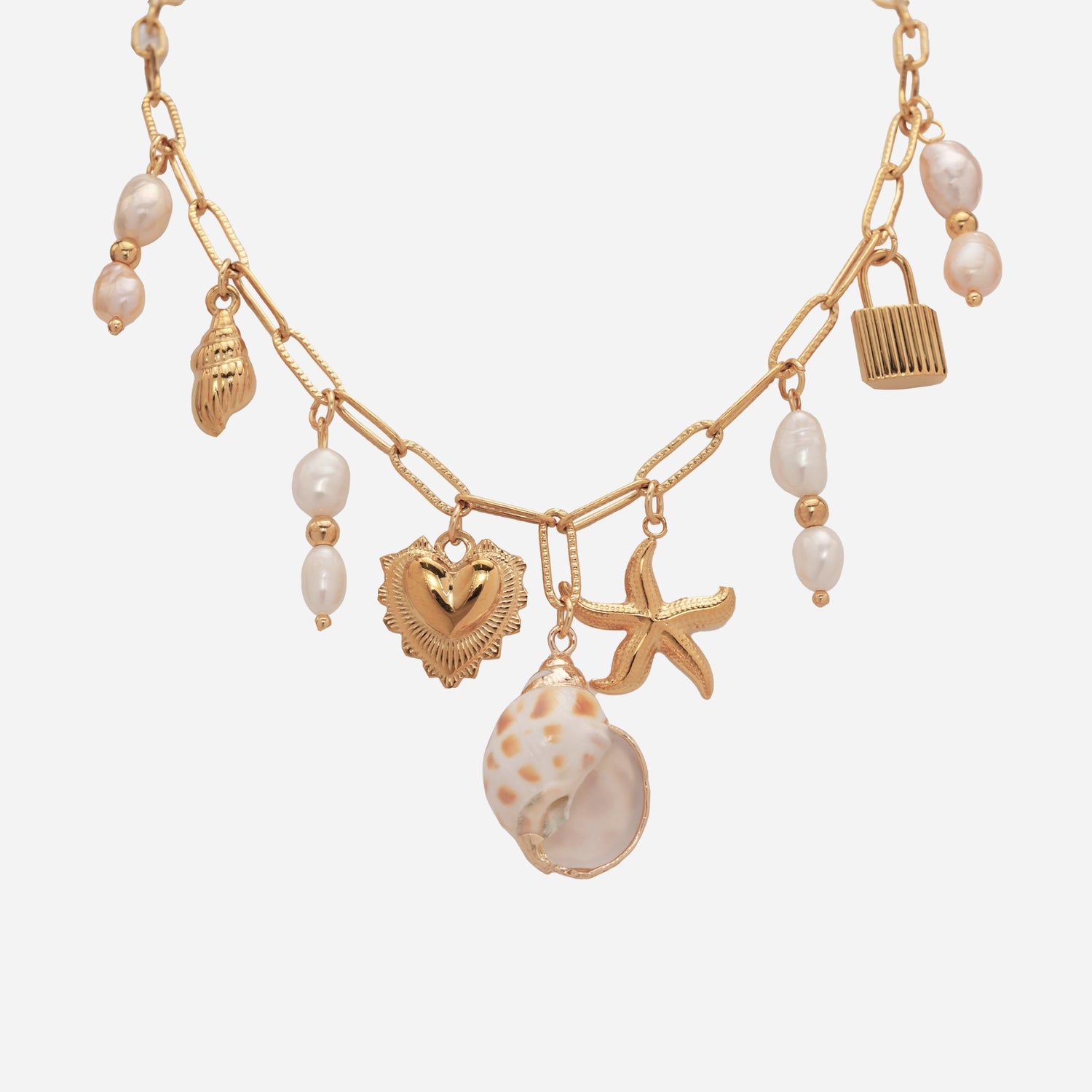 Seaside Charm Titanium Steel Necklace