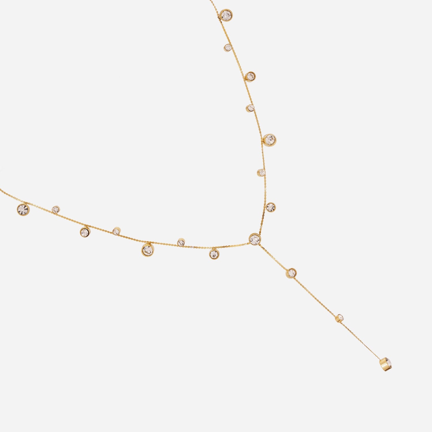Gold Dainty Y-Necklace